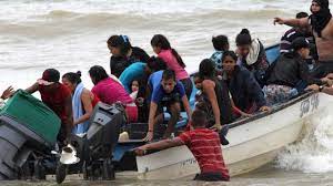 Detienen embarcación de migrantes venezolanos en una playa de Trinidad y Tobago